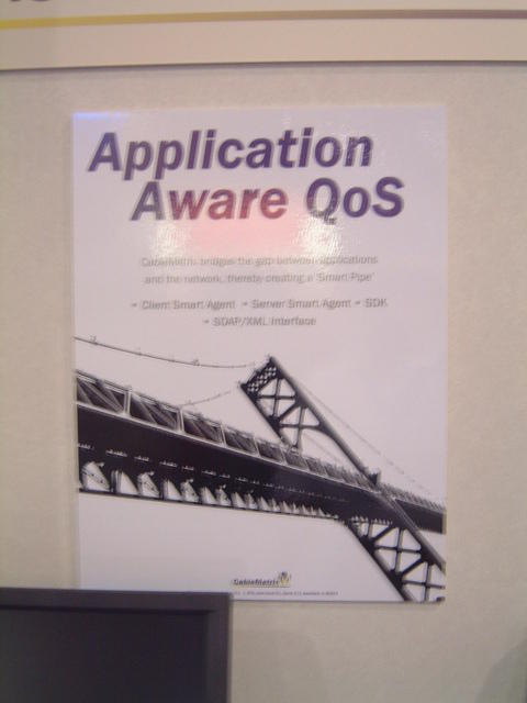 "Application Aware QoS" - Smart Pipes; SDK; SOAP/XML Interface